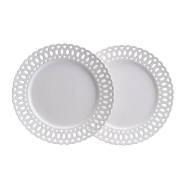 Тарелки мелкие набор 2шт 26*2,5см фарфор Style обеденные (12)