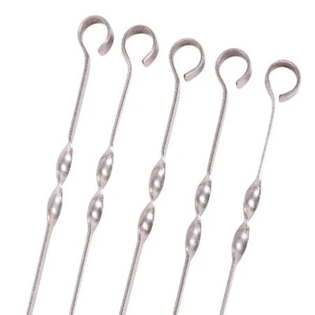 Шампур плоский 400*12*1,5мм металл 2К-355 (20)