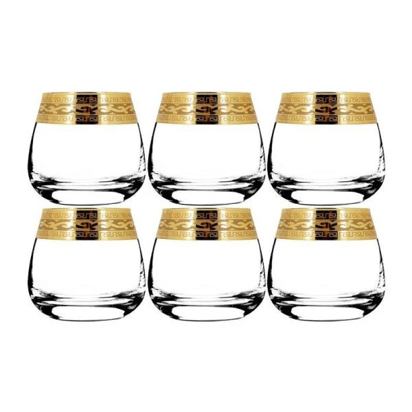 Стаканы для виски набор 6шт 358мл стекло ВЕРСАЛЬ EAV08-2070/S/Z/6 (4)
