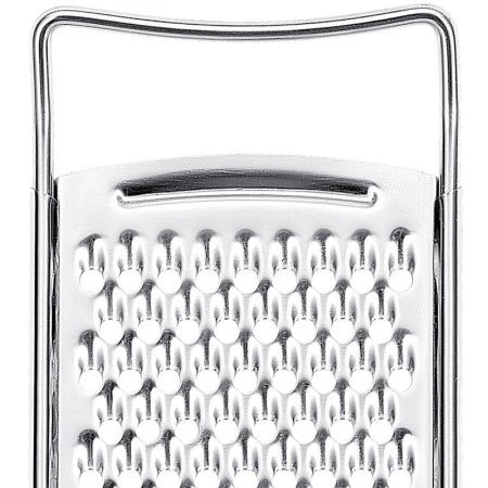 Терка для мелкой стружки 26*5,5см нерж.сталь/пластик Linea PUNTO NERO93-BK2C-17