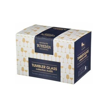 Стаканы для воды набор 6шт 550мл стекло АЛИЗЕ/АНСЕР 91E/2SE31/00000/550-661 (8) 23102