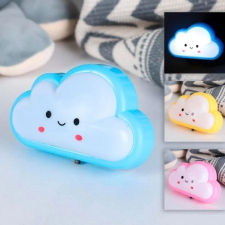 Ночник 10*3,5*6см пластик Облако CW415-83 (40/240)