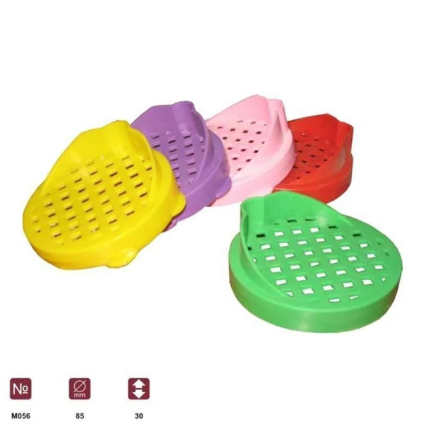 Крышка для слива полиэтилен цветная/белая (100)