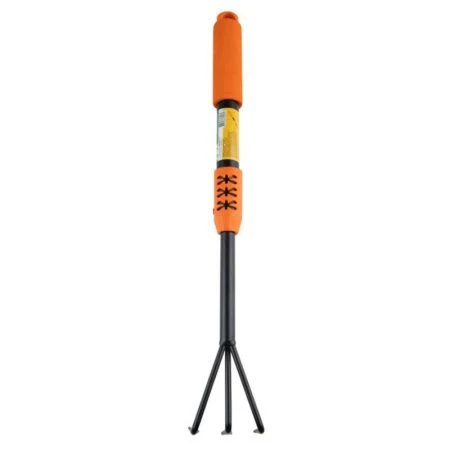 Рыхлитель 3-х зуб нерж.сталь, общая длина 45см поролоновая ручка PARK HG3550-F (24)