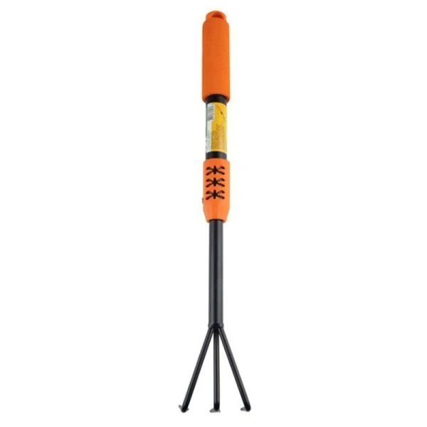 Рыхлитель 3-х зуб нерж.сталь, общая длина 45см поролоновая ручка PARK HG3550-F (24)