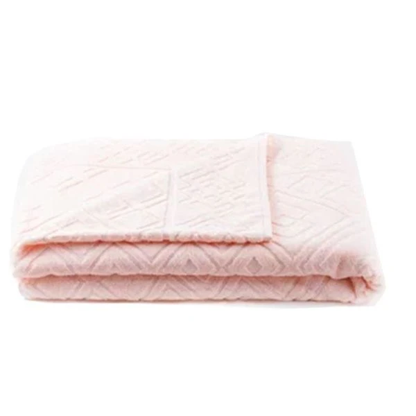 Простыня 205*220 махровая жаккард 7223 Ромбы вид 165 450