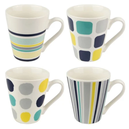 Кружка 300мл керамика 4 вида А132/JC-10958 (72)