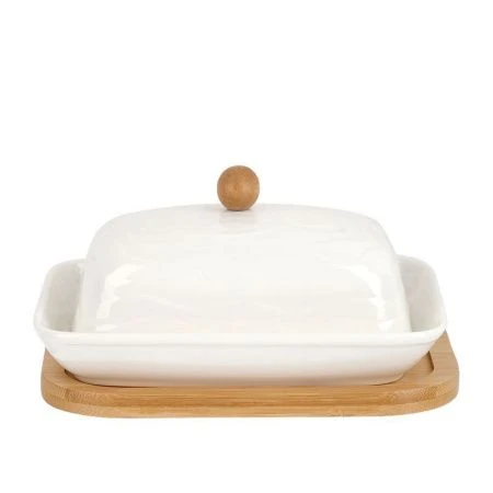 Масленка фарфор/бамбук Naturel 16,5*12,5*9см подар.уп. (16) Масленка фарфор/бамбук Naturel 16,5*12,5*9см подар.уп. (16)
