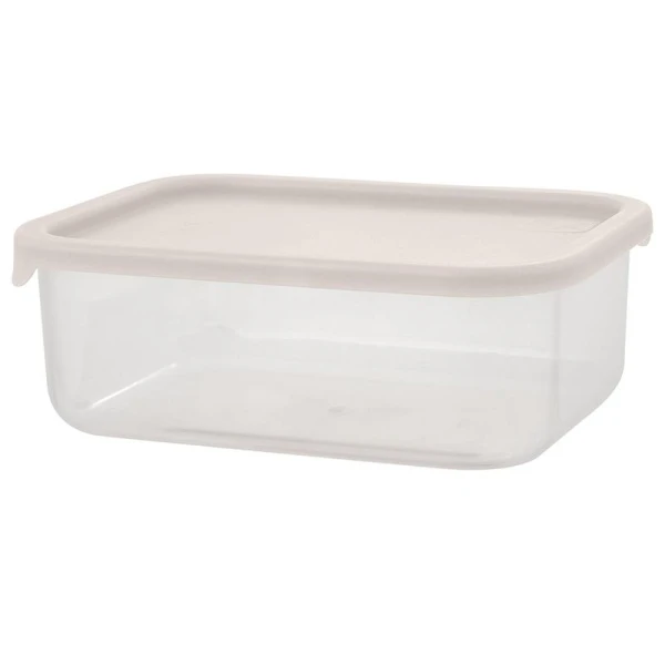 Контейнер пищевой 1л 178*127*55мм пластик Sugar&Spice прямоугольный с гибкой крышкой латте (15)