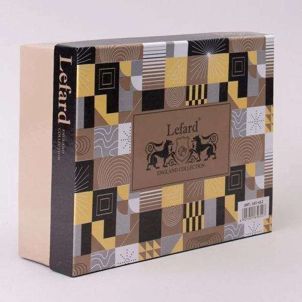 Кофейный набор 4пр фарфор Top Style на 2 персоны 180мл QY626-D204M-2 (18)