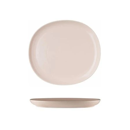 Блюдо сервировочное 31см керамика BILLIBARRI LESS MATT APRICOT (4)