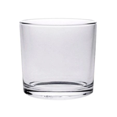 Подсвечник 6,5см стекло Клар New (20)