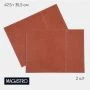 Набор салфеток Magistro, 2 шт, 47,5*35,5 см, хлопок/экокожа 2-сторонние (36)