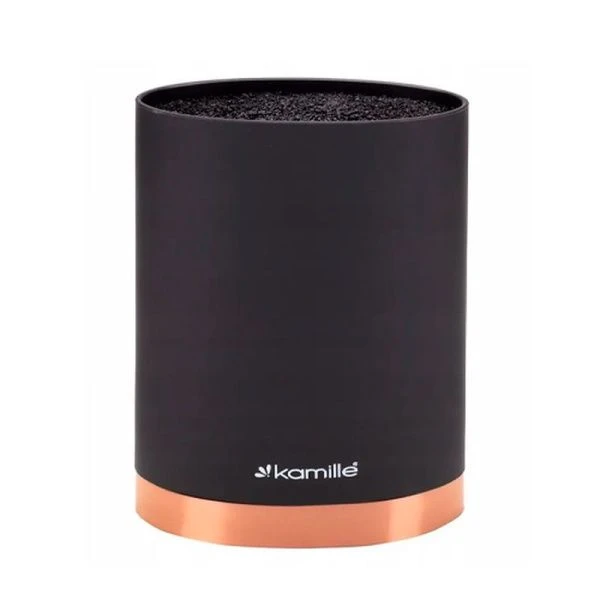 Подставка для ножей с наполнителем 16*7*22см пластик (24)