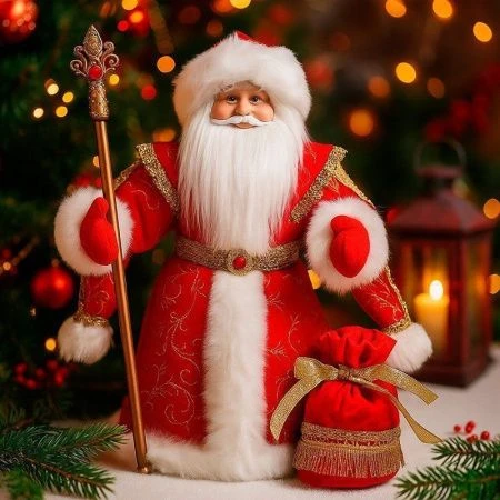 Фигурка новогодняя Дед Мороз H40см 14А01-16/JC-10356 (36)