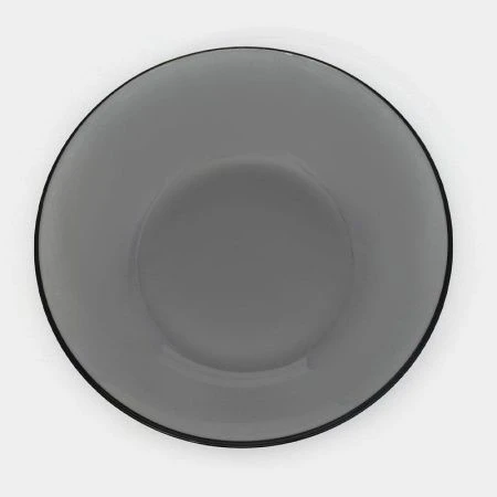 Тарелка глубокая 20,8см стекло СИМПАТИЯ ГРАФИТ суповая (30)