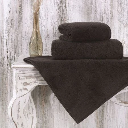 Полотенце 70*140 микрокотон Karna MORA 600г коричневый