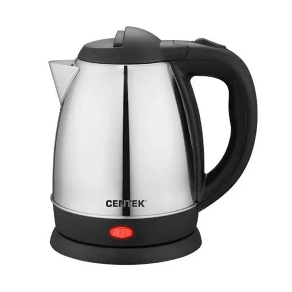 Чайник электрический 1,2л нерж.сталь Centek CT-0036 матовый металл 2000Вт (12)