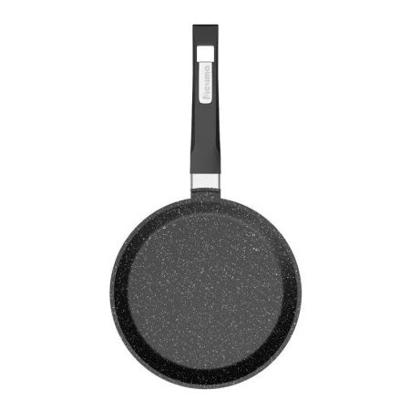 Сковорода блинная 22см алюминий АП ГРАНИТ BLACK без крышки индукция (10)