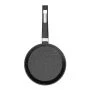 Сковорода блинная 22см алюминий АП ГРАНИТ BLACK без крышки индукция (10)