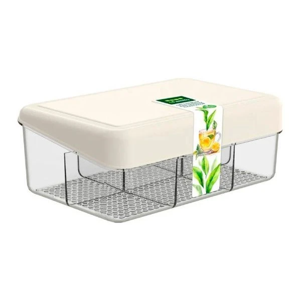 Органайзер для чайных пакетиков 22,5*15,5*8,5см пластик (12)