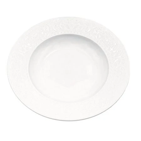Тарелка глубокая фарфор 200мл 23*4см АЖУР КЛАССИК (36)