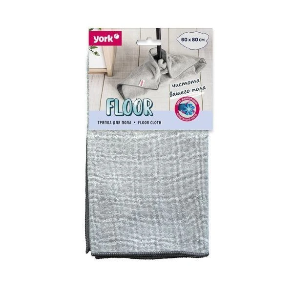 Салфетка для пола 60*80см микрофибра YORK (30)