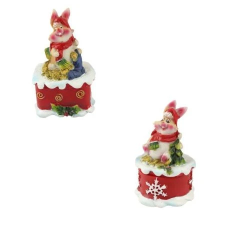 Шкатулка Кролик/Заяц 4 вида