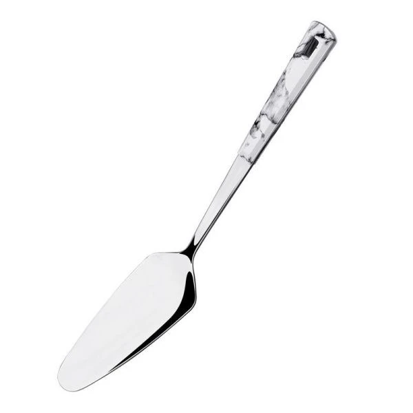Лопатка для торта 26*6см раб.поверхность 12см нерж.сталь Marmo Bianco с пласт.ручкой 93-TO-MB-05 (2)