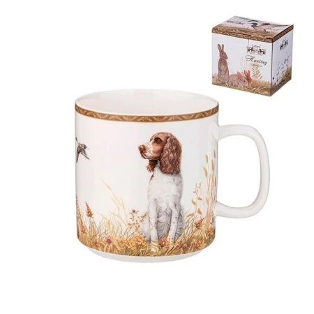 Кружка 400мл фарфор ОХОТА (24/36)