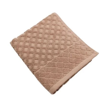 Полотенце махровое 50*80см Sea бежевый ВЫВОД