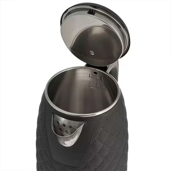 Чайник электрический 1,6л пластик DELTA  DL-1113 двойная стенка 1500Вт черный (12) Чайник электрический 1,6л пластик DELTA  DL-1113 двойная стенка 1500Вт черный (12)