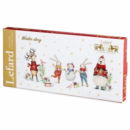 Блюдо 34*14,5см фарфор Winter Story овальное (12)