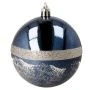Украшение новогоднее Шар Синее вдохновение D 8 см