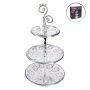 Этажерка сервировочная 3 яруса 29/25/18см h57см стекло MB30831 (6)