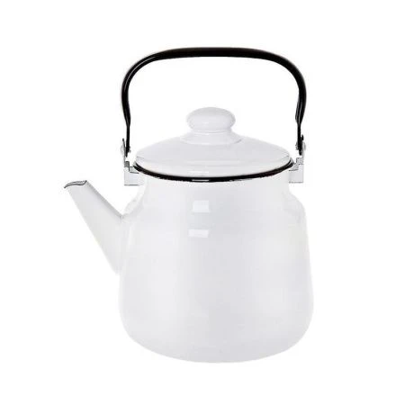 Чайник 3,5л эмаль белый 01-2713 (4)