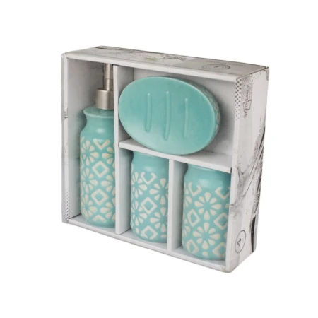 Набор для ванной комнаты керамика 4пр JC-10749 (24)