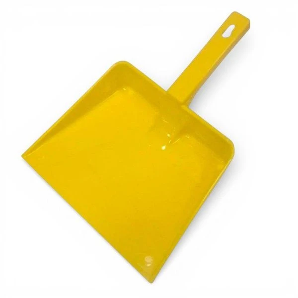 Совок для мусора № 1 21,5*26,5см пластик желтый