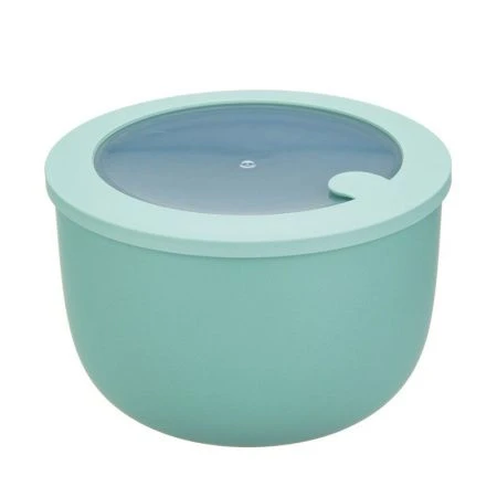 Миска герметичная 2,1л пластик НЕО с клапаном для СВЧ Фисташковый (12)