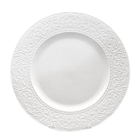 Блюдо круглое 30см фарфор АЖУР КЛАССИК (16)