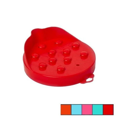 Крышка для банки сливная пластик цветная (24)