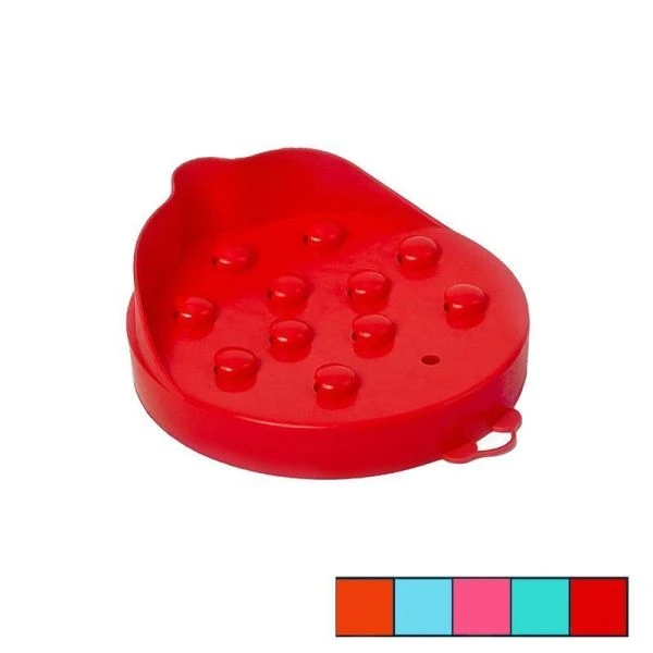 Крышка для банки сливная пластик цветная (24)