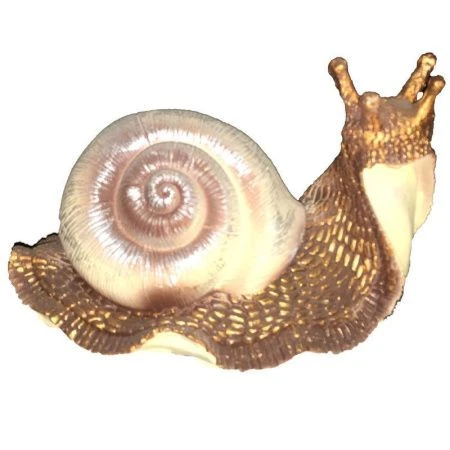 Фигура садовая УЛИТКА ползет 18*25см полистоун