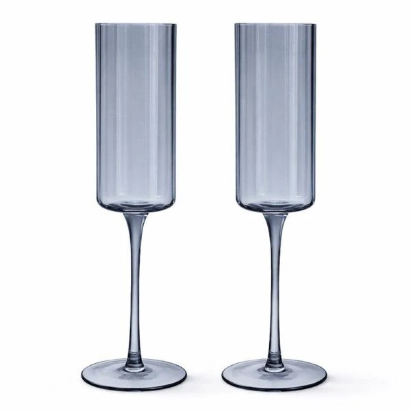 Бокалы для шампанского набор 2шт 4,9*26,1*6,8см стекло Balance подар.уп CB-132/JC-18269 (12)