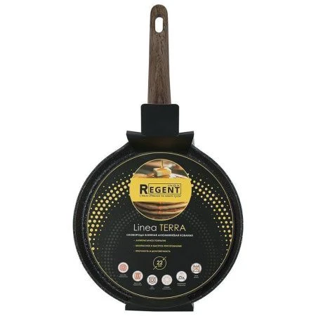 Сковорода блинная 22см h4,3см алюминий АП Terra индукция (6)
