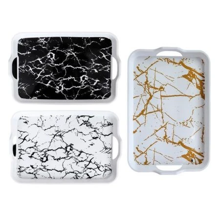 Поднос 33*22см пластик прямоугольный с ручками 3222 (100) Поднос 33*22см пластик прямоугольный с ручками 3222 (100)