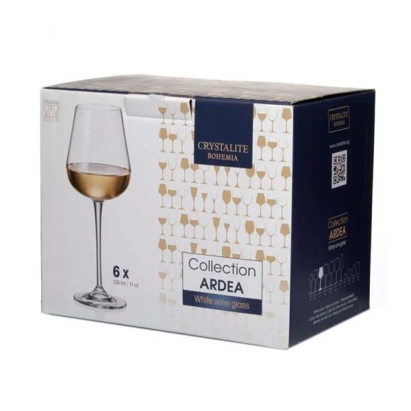 Бокалы для вина набор 6шт 330мл стекло АМУНДСЕН/АРДЕА 91L/1SF57/0/00000/330-661 24873