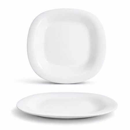 Тарелка мелкая 26см стеклокерамика КАРИН НЬЮ УАЙТ обеденная Н5604, N6804 (24)