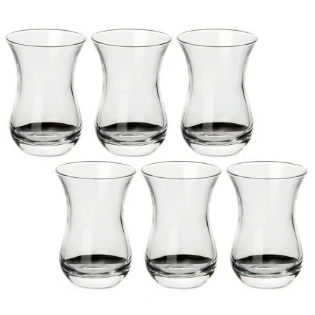 Чайный набор 6пр стекло ЧАЙ И КОФЕ на 6 персон 155мл (8)