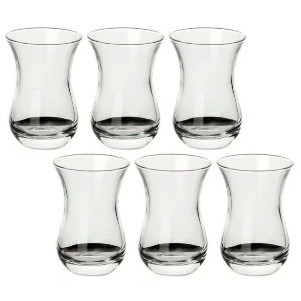 Чайный набор 6пр стекло ЧАЙ И КОФЕ на 6 персон 155мл (8)